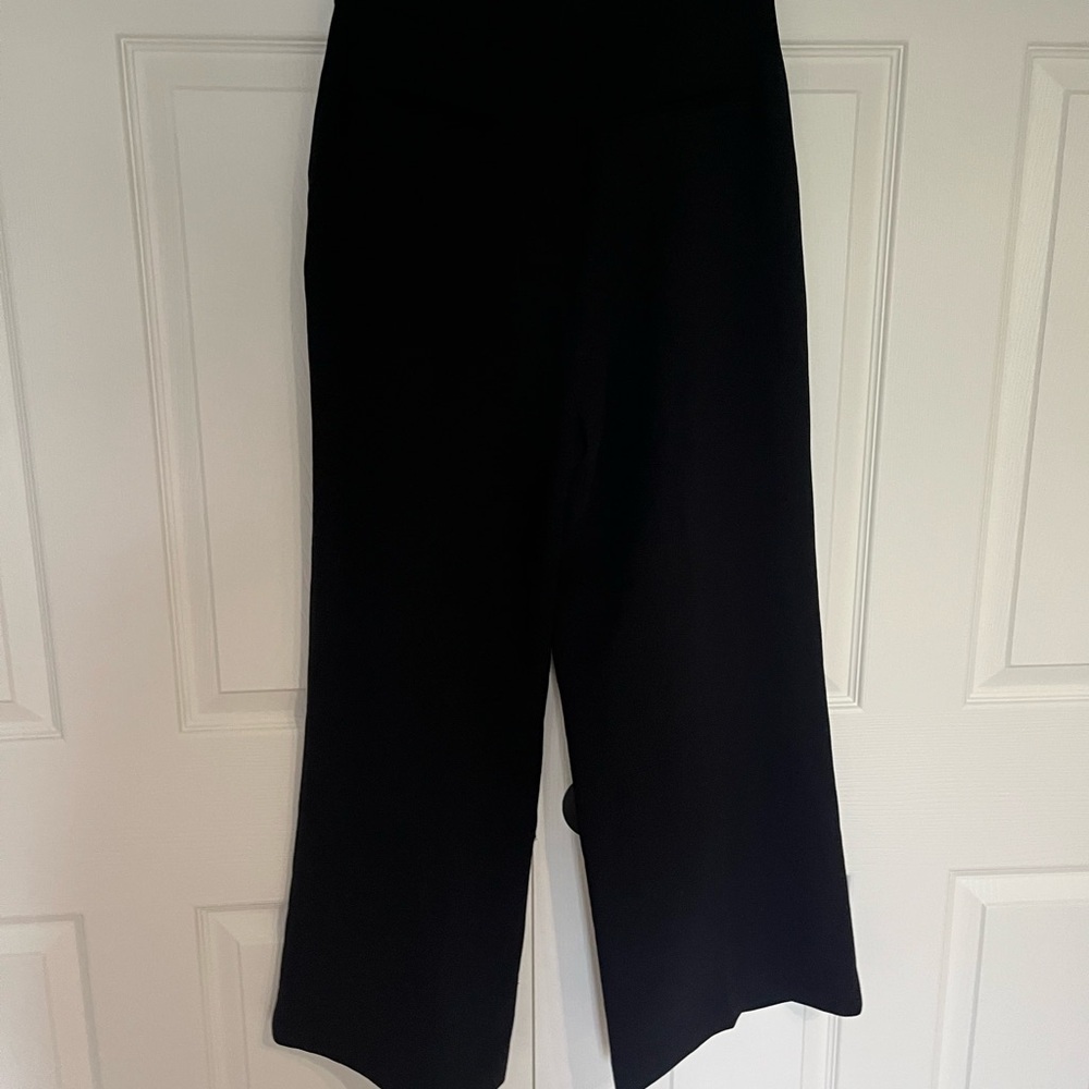 Wilfred Black Crepette wide leg with side zip 8 - Picture 6 of 6